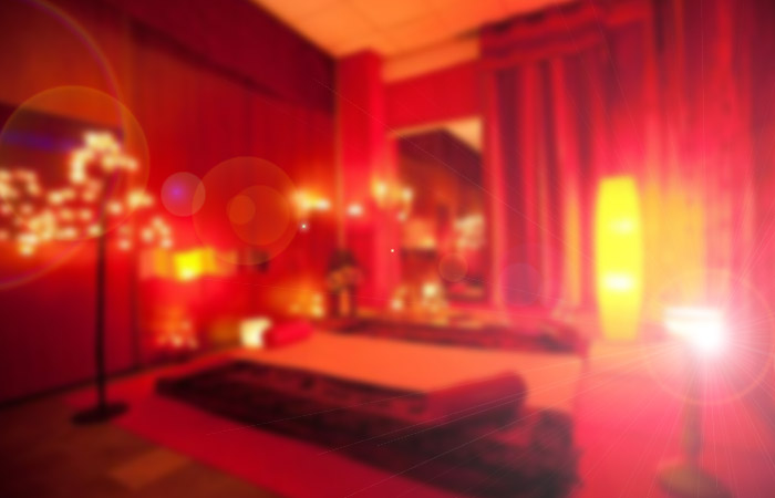 a tantric massage room in London